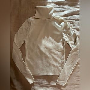Zara cropped knit turtle neck